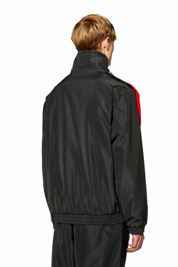 Veste de survêtement Diesel en nylon et tissu teddy S-Ovady – Image 5